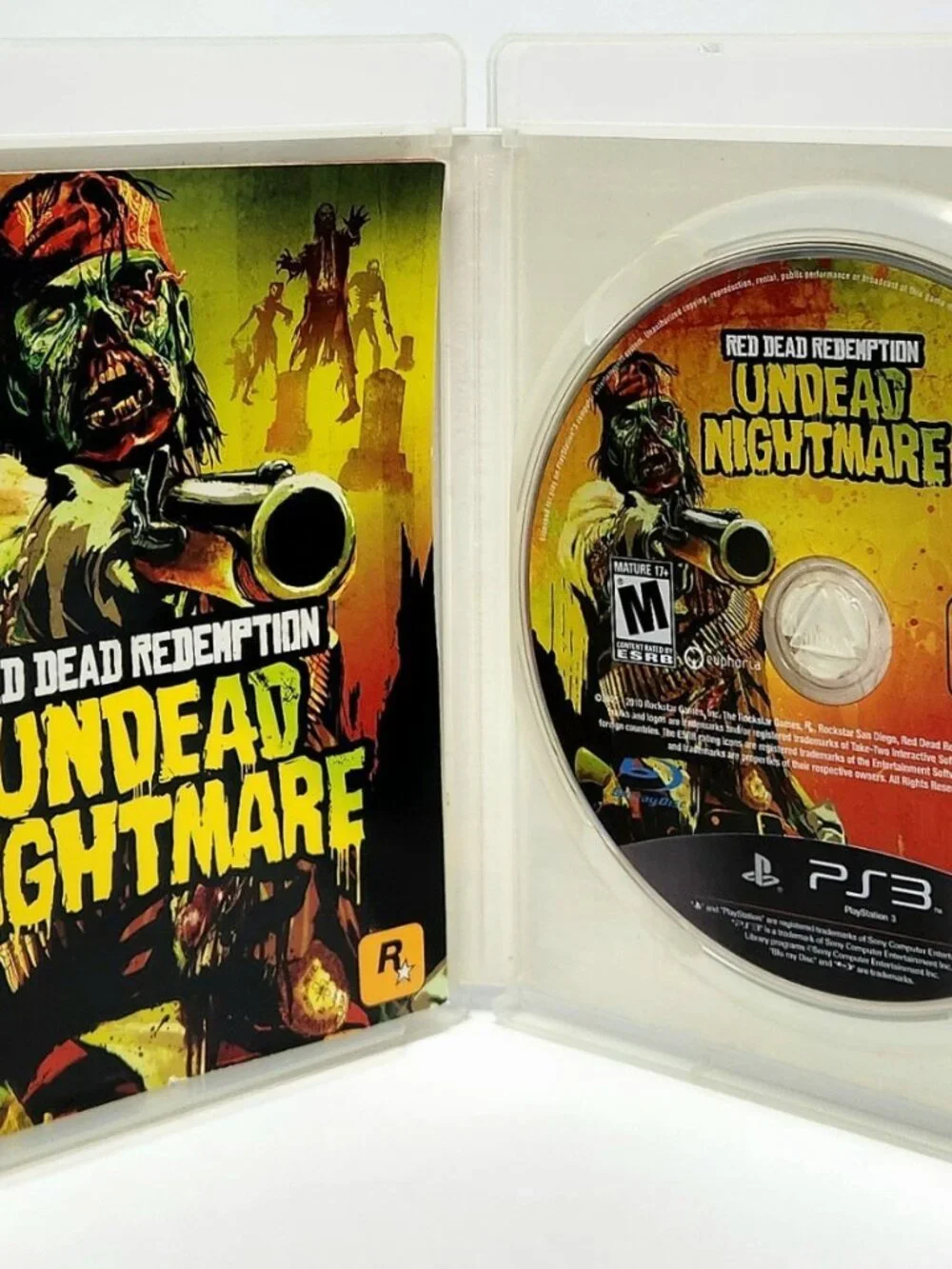 Red Dead Redemption Undead Nightmare PS3 Sony Playstation 3 CIB Complete -Tested